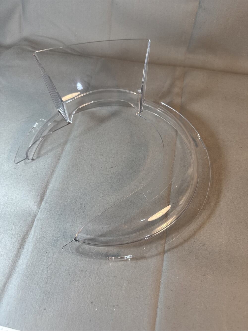 KitchenAid Stand Mixer Pour Shield OEM Splash Guard Clear Bowl Lid Cover 9"